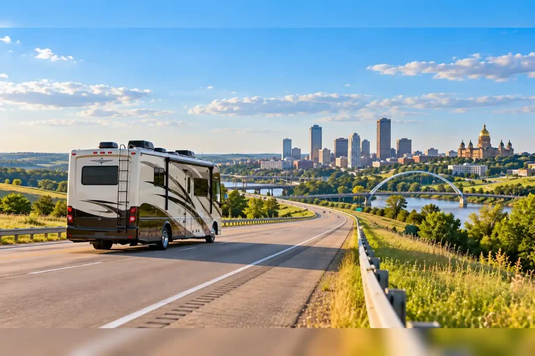 Omaha to Des Moines RV road trip