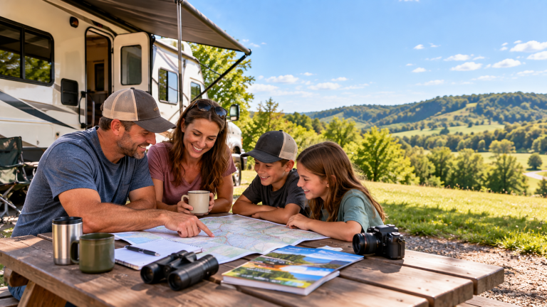 one-week RV itinerary in Eastern Nebraska