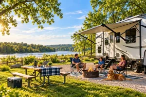 RV camping near Bellevue NE