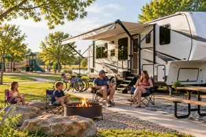 RV camping near Papillion NE