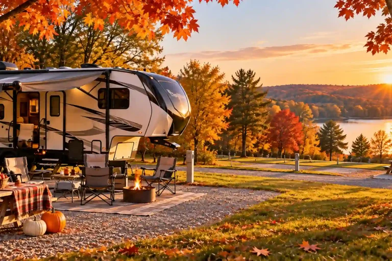 fall RV camping near Nebraska City